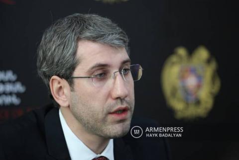 لن تتم مراجعة النظام القضائي المكون من ثلاثة مستويات-وزير العدل الأرمني كريكور ميناسيان حول تفاصيل مفهوم الدستور الجديد-