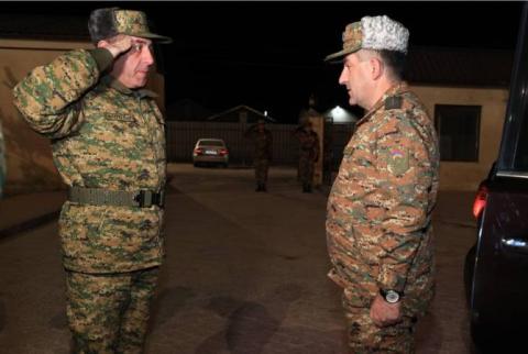 Начальник ГШ ВС Республики Армения посетил 2-й армейский корпус