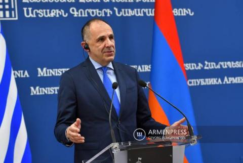 Grecia apoya el fortalecimiento de las relaciones entre Armenia y la Unión Europea