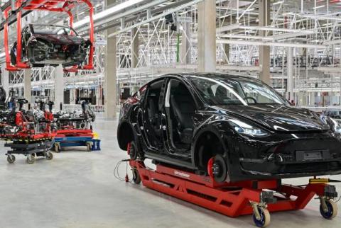 Tesla-ն ժամանակավորապես կդադարեցնի արտադրությունը Գերմանիայում գտնվող իր գործարանում