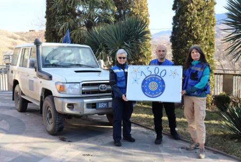 Misión de observación de Unión Europea en Armenia realizó su patrulla número 1.500