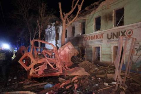 В результате ракетного удара по Харькову погиб 1 человек, 17 ранены