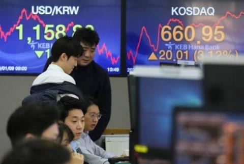 Asian Stocks down - 17-01-24