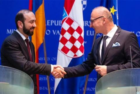 Глава МИД Хорватии приветствовал прямые контакты между Арменией и Азербайджаном