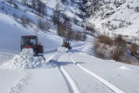 Վարդենյաց լեռնանցքը փակ է կցորդով տրանսպորտային միջոցների համար