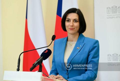 التشيك تعرب عن دعمها لأرمينيا في "طريقها نحو أوروبا"-رئيسة مجلس النواب التشيكي ماركيتا بيكاروفا أداموفا من يريفان-