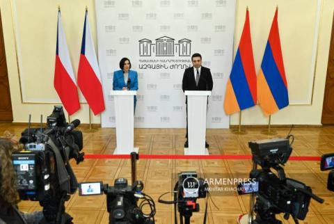 رئيسة مجلس النواب التشيكي تقول أن بلادها ستستخدم كل الوسائل المتاحة لدفع أذربيجان إلى استئناف محادثات السلام مع أرمينيا