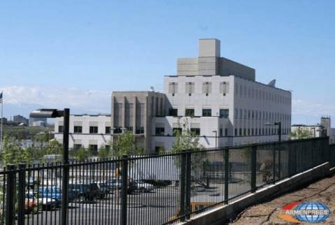 Посольство США смягчило ограничения на поездки для своих сотрудников на территории Республики Армения