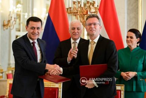 التوقيع على مذكرة تعاون بين المجر وأرمينيا في بودابست بمجالات الثقافة والتعليم والعلوم