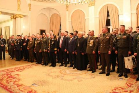 Armenian Embassy in Russia hosts Army Day reception 