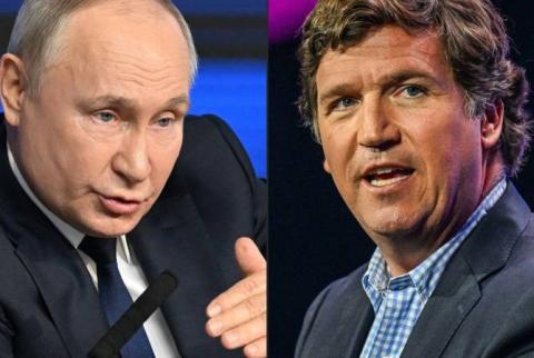 Такер Карлсон сообщил о дне показа нашумевшего интервью с Владимиром Путиным