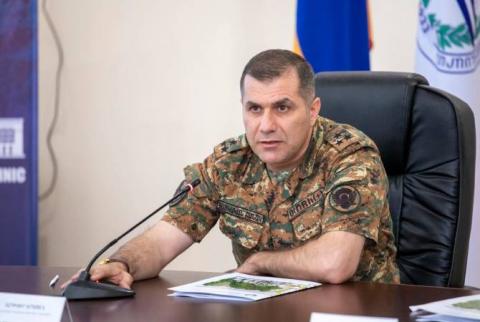 Artur Yeroyan est nommé chef adjoint de l'état-major général des Forces armées de la RA