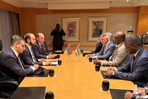 Министры иностранных дел Армении и Того коснулись ситуации безопасности на Южном Кавказе