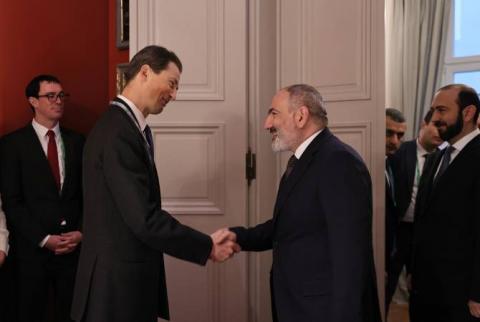 Prime Minister Pashinyan meets with the Prince of Liechtenstein in Munich