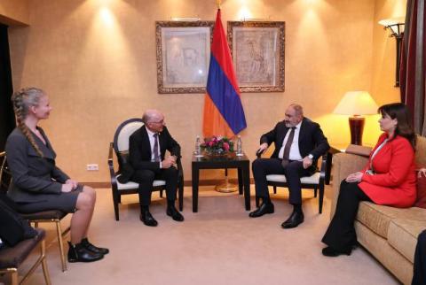 Pashinyan a rencontré le Secrétaire exécutif de l'Organisation du Traité d'interdiction complète des essais nucléaires