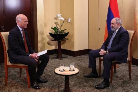 Interview du Premier ministre Nikol Pashinyan avec France 24