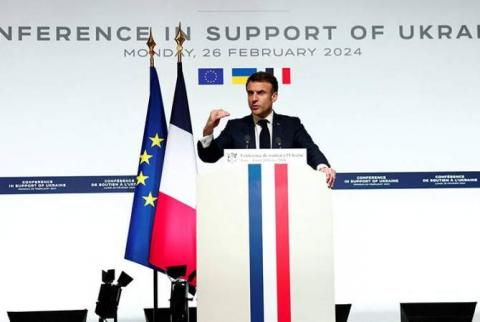 Macron announces new coalition to send Ukraine medium- and long-range missiles