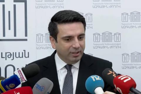 رئیس مجلس ملی ارمنستان مخالف همزیستی مسالمت آمیز با آذربایجان و ترکیه نیست