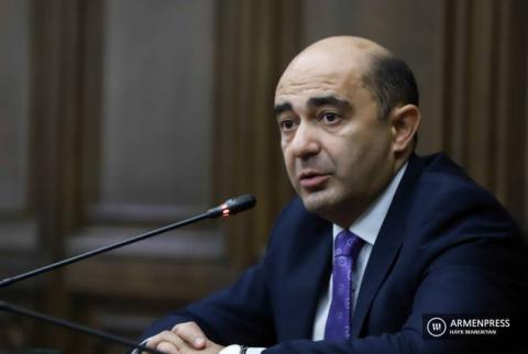 Edmon Marukyan démissionne de son poste d'ambassadeur itinérant