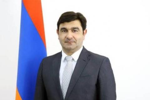 بُوریس ساهاکیان به عنوان سفیر ارمنستان در مقر مقدس منصوب شد