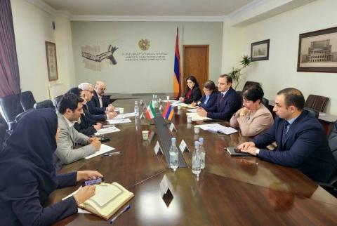 Քաղաքաշինության կոմիտեում քննարկվել են քաղաքաշինության ոլորտում հայ-իրանական համագործակցության հարցեր