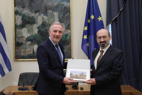 Հունաստան-Հայաստան միջխորհրդարանական բարեկամության խմբի ղեկավարն ընդունել է Հայաստան այցելելու հրավերը