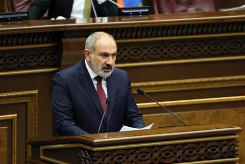 Pashinyan se refirió a la demarcación fronteriza en la Asamblea Nacional