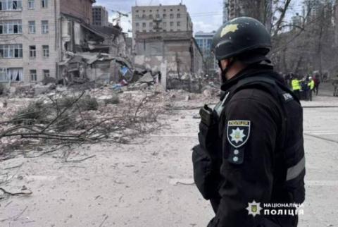 По Киеву был нанесен ракетный удар