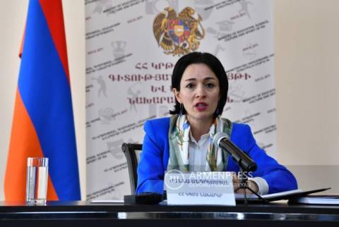 Ժաննա Անդրեասյանը շնորհավորական ուղերձ է հղել Թատրոնի միջազգային օրվա կապակցությամբ