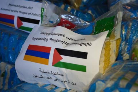 Ermenistan hükümeti Gazze'den zorla yerinden edilenlere gıda ve ilaç sağlayacak