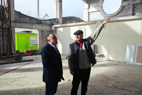 Կարեն Գիլոյանը հետևել է հեծանվուղու և մարզադպրոցի կառուցման աշխատանքներին