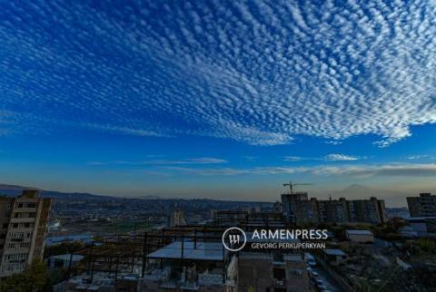 В ближайшие дни температура воздуха в Армении постепенно повысится на 3-5 градусов