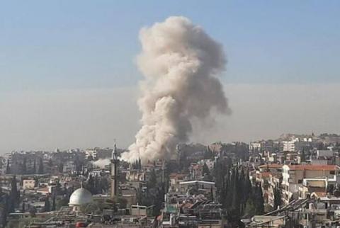 Сирийский государственный телеканал сообщил о нанесении Израилем удара по зданию в Дамаске
