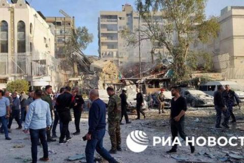 Посол Ирана в Дамаске не пострадал от авиаудара Израиля