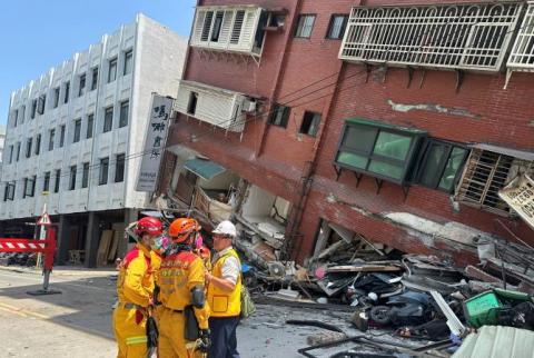 Թայվանում երկրաշարժի զոհերի թիվը հասել է 4-ի