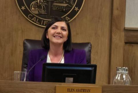 Elen Asatryan Glendale Belediye Başkanı seçildi