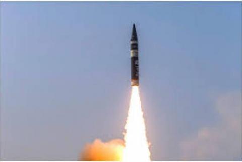Индия провела успешное испытание баллистической ракеты нового поколения