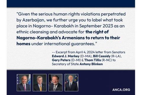 Senadores de EEUU piden reclaman la liberación de exlíderes de Nagorno Karabaj y el derecho de la población a regresar