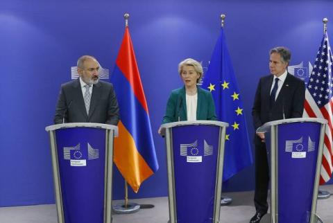 Declaración sobre la reunión tripartita: Unión Europea y EEUU planean una cooperación más estrecha con Armenia