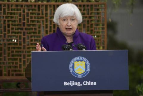 Министра финансов США беспокоит «негативный эффект» китайской экономики на Соединенные Штаты