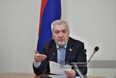 رئيس لجنة الدفاع والأمن في برلمان أرمينيا يقول أنه سيُبذل كل جهد لتقييم الانتهاكات والاعتداءات الأذرية وإيقافها  