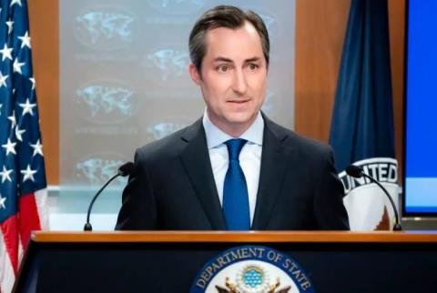 میلر: "ایالات متحده آمریکا به تلاش های خود در راستای تقویت گفتگو بین ارمنستان و آذربایجان ادامه خواهد داد". 