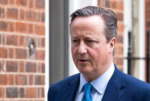 British Foreign Secretary Cameron meets Trump in Florida ahead of Blinken talks