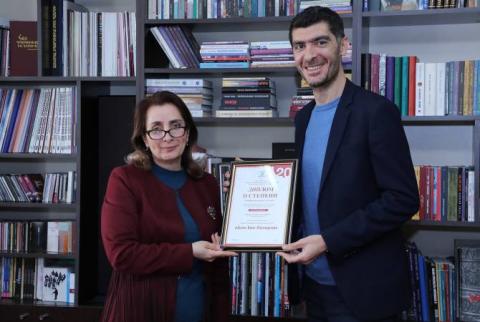На международном конкурсе «Искусство книги» Армения заняла 5 почетных призовых мест