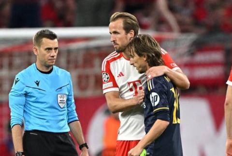 Bayern Munich and Real Madrid couldn't determine a winner - CL