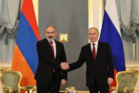 帕希尼扬和普京就这个问题达成了协议——佩斯科夫谈到了俄罗斯军队从亚美尼亚不同地区撤军的问题
