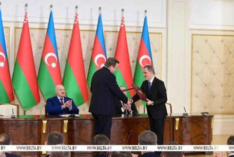 Լուկաշենկոյի՝ Բաքու կատարած այցի շրջանակներում Ադրբեջանի և Բելառուսի միջև մի շարք փաստաթղթեր են ստորագրվել