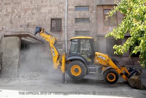Նախորդ շաբաթ Երևանում քանդվել է 21 ապօրինի շինություն. Քաղաքապետարան