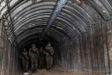 Իսրայելի պաշտպանության բանակը հայտնել է Գազայի հատվածի կենտրոնում 800 մ երկարությամբ թունելի ոչնչացման մասին