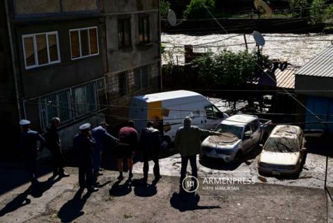 443 people were evacuated after the flood in Lori and Tavush
